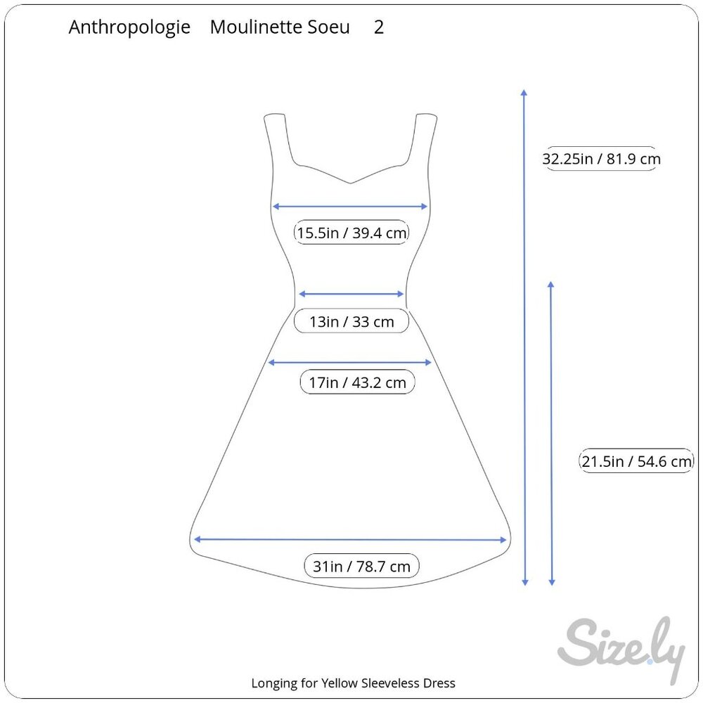 Anthropologie Moulinette Soeurs Longing for Yellow Sleeveless Brocade Dress 2 - Picture 9 of 9